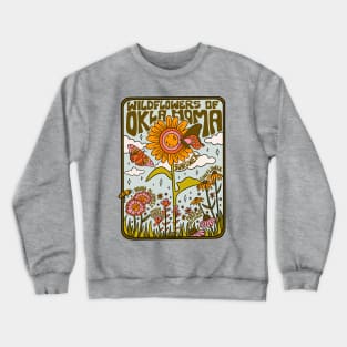 Oklahoma Wildflowers Crewneck Sweatshirt